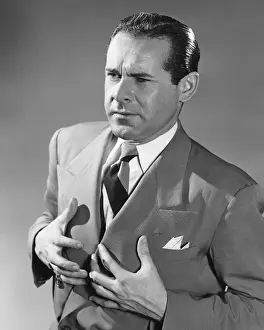 Man gesturing