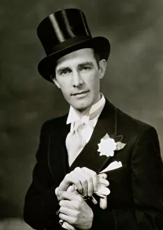 Images Dated 21st July 2010: Man in top hat and tuxedo, 1935