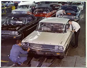 Man Inspecting a Car