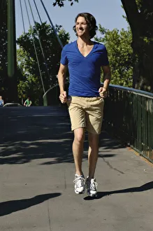 Satisfaction Gallery: Man jogging