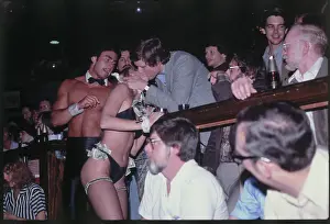 Staci Stearns Prints: Man Kissing Club Dancer