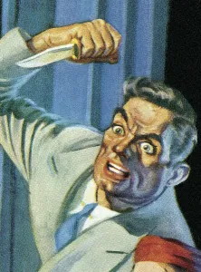 Mental Illness Prints: Man With Knife