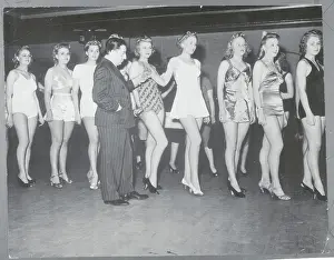 Man Observing Women