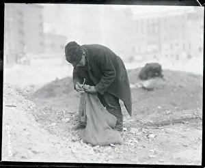 Scarcity Prints: Man Picking Coal