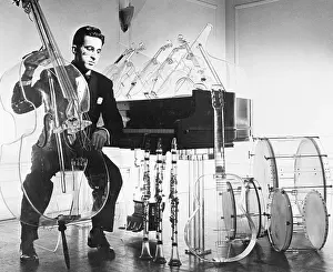 Plastic Prints: Man With Plastic Instruments; Clear