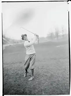 Bath County Prints: Man Playing Golf