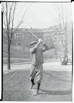 Bath County Prints: Man Playing Golf