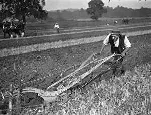 Man Ploughing