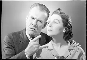 Frustration Prints: Man Pointing Finger at Indifferent Woman
