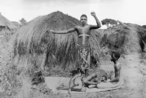Nigeria Prints: Man Practicing Medicine In Nigeria