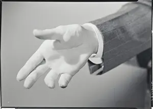 Reaching Prints: Man Reaching Hand Out