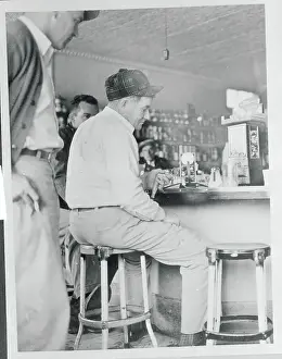 Kansas Prints: Man Reading a Geiger Counter
