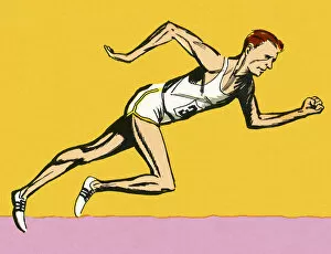 Sports Race Gallery: Man Running