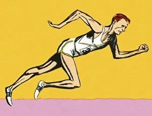 Sports Race Gallery: Man Running