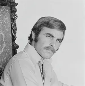 Casual Collection: Man sitting on chair, portrait