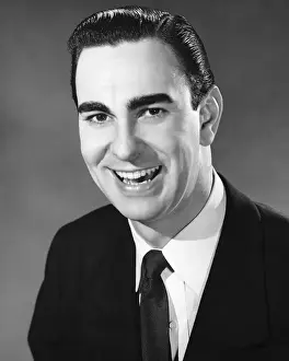 Grainy Prints: Man smiling and posing