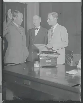 Respect Prints: Man Taking US Citizenship Oath