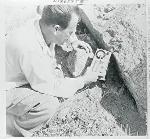 Bakersfield Prints: Man Using a Scintillator