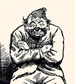 Images Dated 21st December 2019: MAN WAITING FOR HIS TURN (XXXL)