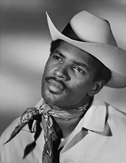 Man Wearing Cowboy Hat