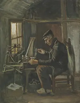 Prints of Man Winding Yarn. Found in the Collection of Van Gogh Museum, Amsterdam. (Photo by Fine Art Images/Heritage Images/Getty Images) Echoes of Genius: Timeless Reproductions of a Master’s Vision: Man Winding Yarn