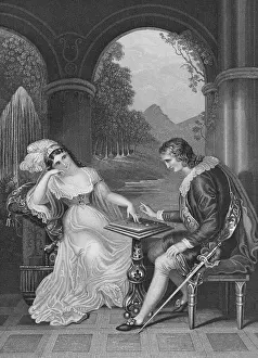 Man and Woman Concentrating on Game of Draughts
