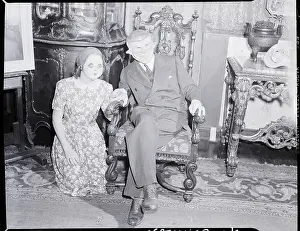 Benda Prints: Man and Woman in W.T. Benda Masks