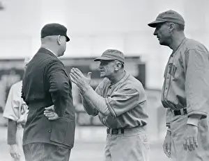 Umpire Prints: Manager Casey Stengel Arguing with Umpire