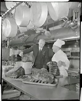 Manager Inspecting the Chef's Work