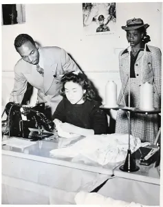 Military Defense Prints: Manager Inspects Work Of Employee