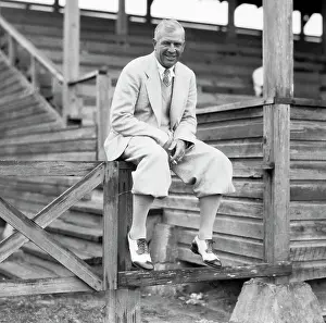 Clearwater Prints: Manager of New Jersey Baseball Team Tris Speaker