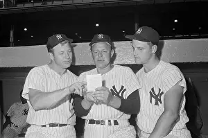 Manager Ralph Houk with His Best Sluggers