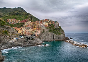 Manarola Collection: Manarola at the Cinque Terre National Park. Italy