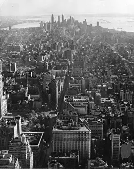 Manhattan From The Air