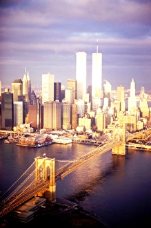 Jerry Trudell Aerial Photography Collection: Manhattan from Brooklyn