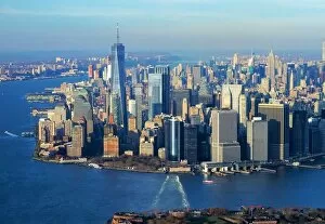 Jerry Trudell Aerial Photography Collection: Manhattan Skyline