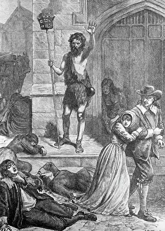 Dying Prints: Maniac Pronouncing The Doom Of London