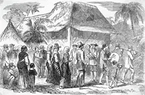 Manila Prints: Manillan Marriage Ceremony in Progress