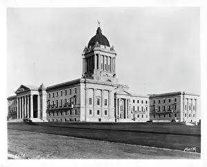Winnipeg Prints: Manitoba Parliament Building In Winnipeg
