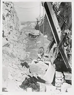 Ontario Prints: Manmade River Gorge for War Plants