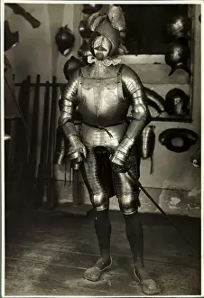 Mannequin Wearing Full Armor