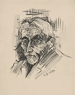 Art Gallery Prints: Mans Head