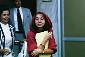 Manson Cult Member Lynette Fromme Leaving Courthouse