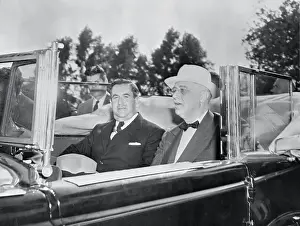 Manuel Avila with Franklin Roosevelt
