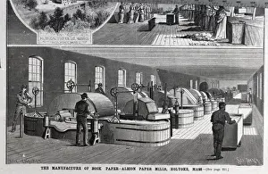 Massachusetts Prints: The Manufacture Of Book Paper