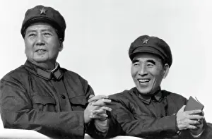 Marshal Prints: Mao Tse-Tung With Lin Piao