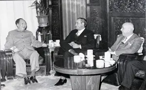 Mao Tse-Tung With Zulfigar Ali Bhutto