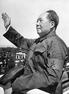 Mao Suit Prints: Mao Zedong Waving