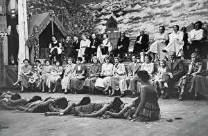 Māori Dance Rehearsal