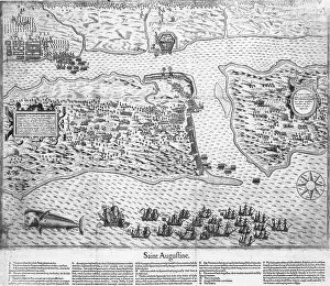 Map af St. Augustine